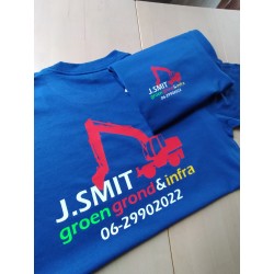 werk kleding groen grond en infra