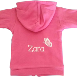 Kinder vest met naam