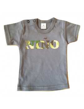 T-shirt NiÑO Grijs